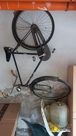 bicicletta artigianale mora Legnagoo 