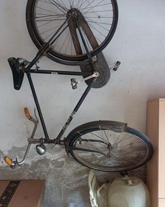 bicicletta artigianale mora Legnagoo 