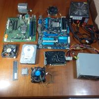Lotto PC Schede madri complete RAM GPU alimentator