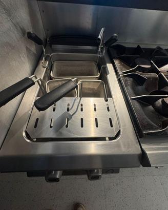 Cuocipasta bollitore 2 vasche gas 28 litri