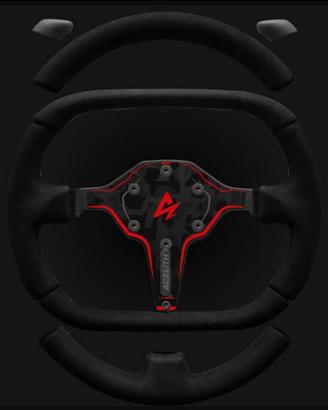Volante Acelith Morph + button plate + cambio TH8S