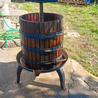 torchio per uva con martinetti solo arredo 