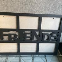 cornice Friends nera 