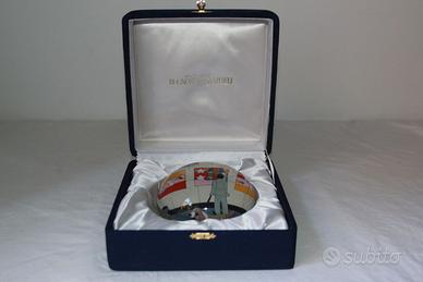 Fermacarte in vetro di Murano di Ugo Nespolo