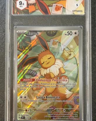 Carta Pokemon Eevee Holo Promo PSA 9.5