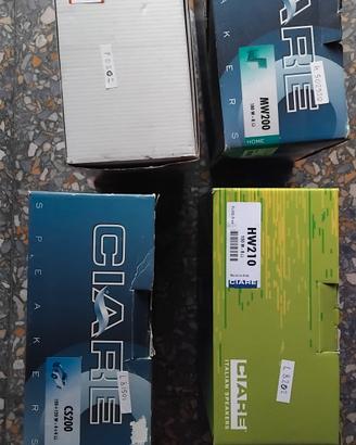 Woofer Ciare 20cm vari modelli