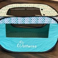 Wolfwise Tenda Recinto Pieghevole per Animali TG M