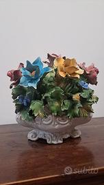 Centro Tavola in Porcellana Capodimonte Originale