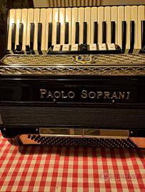 Fisarmonica Paolo Soprani 120 bassi-Revisionata a