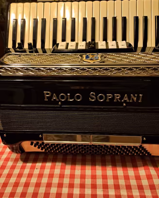 Fisarmonica Paolo Soprani 120 bassi-Revisionata a