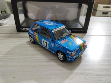 modellino 1 18 norev Renault 5 gt turbo 