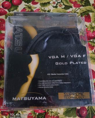 MATSUYAMA CAVO ADATTATORE SCART F/VGA M, TRASMISSI