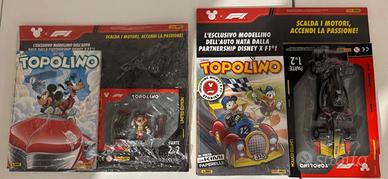 Topolino 3693 e 3694 Siggillati + Modellino F1
