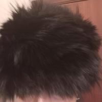 Colbacco donna  nero di volpe