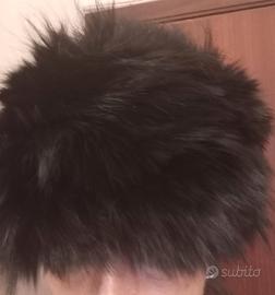 Colbacco donna  nero di volpe