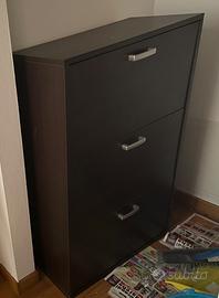 Scarpiera in legno laminato