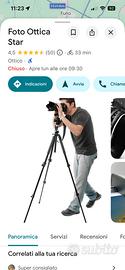 Trepiede x macchina fotografica professionale