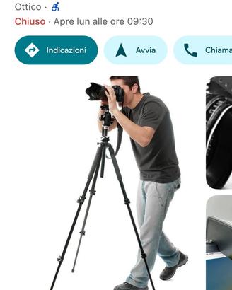 Trepiede x macchina fotografica professionale