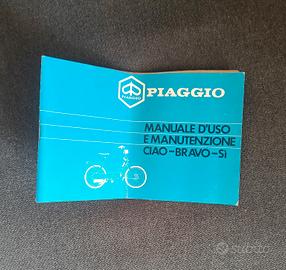 libretto Manuale uso e manutenzione Piaggio Ciao