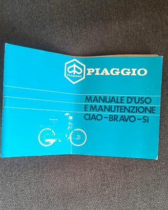 libretto Manuale uso e manutenzione Piaggio Ciao