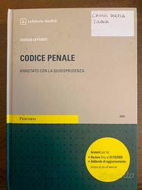 Codice Penale Annotato con la Giurisprudenza 2026