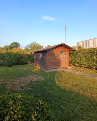 Casetta in legno da giardino 