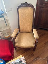 2 poltrone antiche