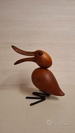 Statuetta in teak danese anni 50