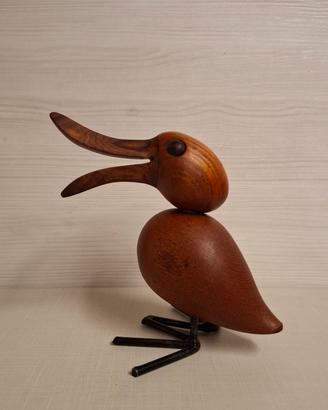 Statuetta in teak danese anni 50