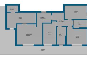 Attico con ampia terrazza e vista sulle Dolomiti