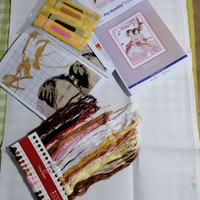 Peony Fairy- Kit Cross Stitch - Ricamo