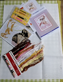 Peony Fairy- Kit Cross Stitch - Ricamo