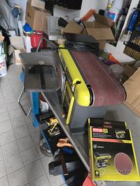 Levigatrice a nastro e disco Ryobi RBDS4601G