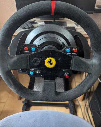 POSTAZIONE SIM RACING THRUSTMASTER T300 FERRARI