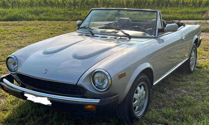 Fiat 124 Spider certificata ASI perfette condiz.