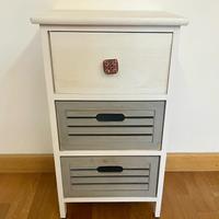 Cassettiera Maison du Monde  legno bianco