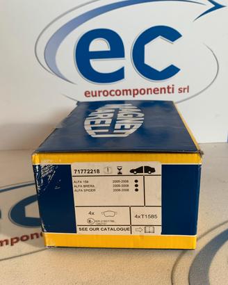 71772218 PASTIGLIE FRENO ALFA 159/SPIDER