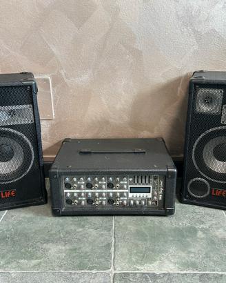 Mixer e Casse