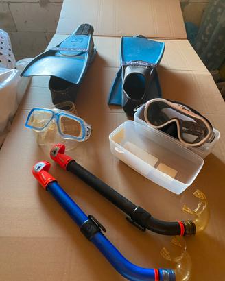 set snorkeling