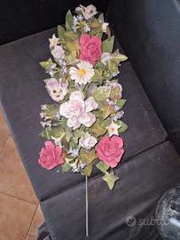 fiori ceramica antichi 