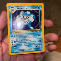 Pokemon Poliwrath set base prima edizione
