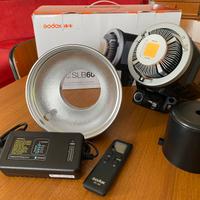 Godox SLB-60W - Luce Led a Batteria lunga durata