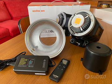 Godox SLB-60W - Luce Led a Batteria lunga durata