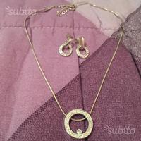 Parure orecchini e collana