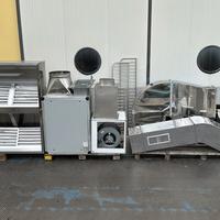 Cappa aspirante centrale con motore da 2400 mm