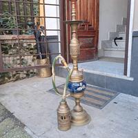 narghilè in ottone 