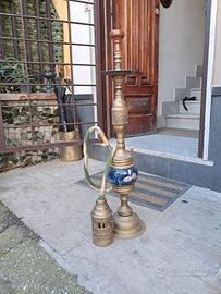 narghilè in ottone 
