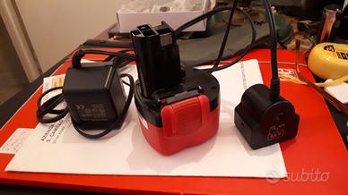 Batteria e caricabatteria trapano