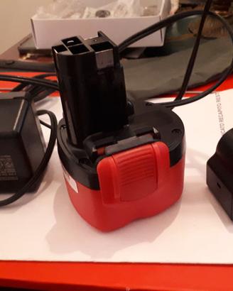 Batteria e caricabatteria trapano