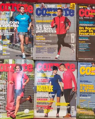 Riviste Correre. Lotto riviste dedicate al podismo